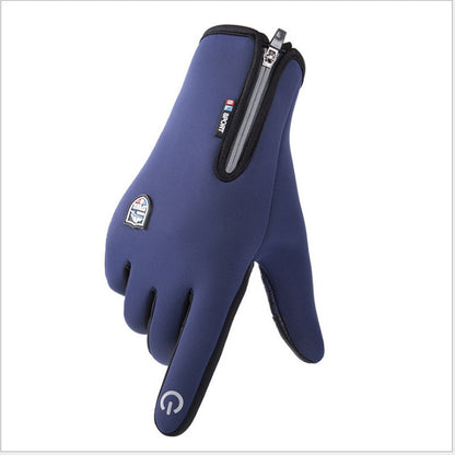 Winter thermische warme Outdoor-Handschuhe Touchscreen wasserdicht Radfahren Fahrrad winddicht Glo 