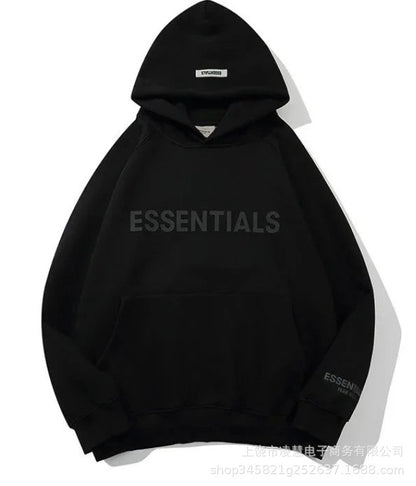 Unisex-Kapuzenpullover mit Buchstabendruck, lässig und warm für Herbst/Winter und Frühling