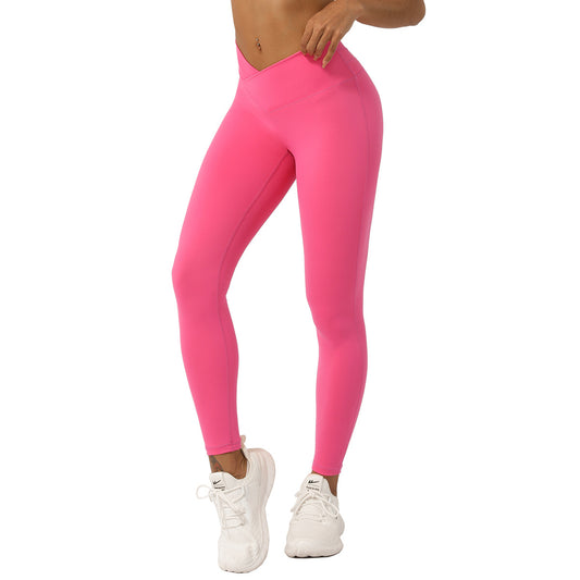 V-Waist Yoga Pants – Peach Lift Leggings mit hoher Taille für Workout &amp; Fitness
