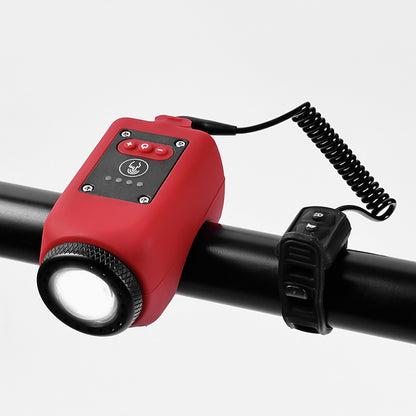 Fahrradlichter, Mountainbikes, Hupenlichter mit hoher Dezibelzahl, Radfahren im Freien, wasserdichte Fahrradlichter mit USB-Ladefunktion