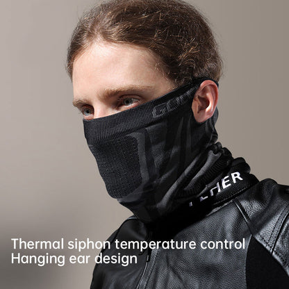Outdoor-Sportarten Warme Reitmaske Herren Radfahren Atmungsaktiv Hängendes Ohrschal Winddichter Nackenschutz Nackenschutz