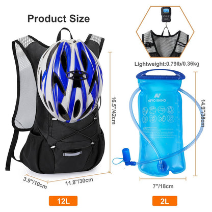 Wandertasche Outdoor-Sport-Wassertasche Oxford-Stoff-Rucksack Ultraleichte Wandertasche Fahrrad-Wassertasche Rucksack