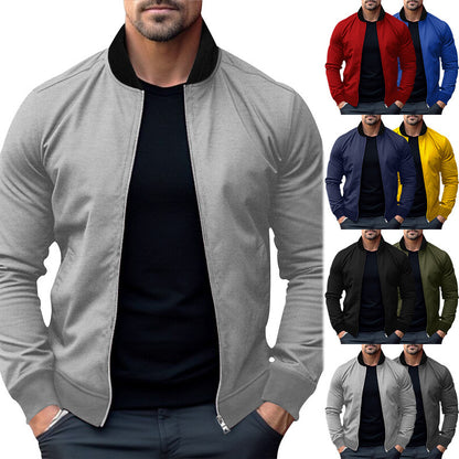 Herbst und Winter Frühling Herren r lässige langärmelige Herren Hoodie Jacke