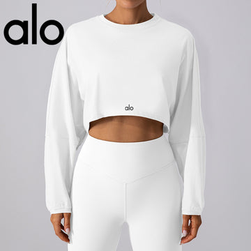 Atmungsaktiver Fitness-Hoodie für Damen mit Rundhalsausschnitt, stylisch und leicht