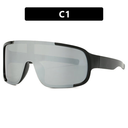 Outdoor-Skibrille mit großem Rahmen, winddichte Schutzbrille, Bergsteigen, Rennräder, Fahrräder, Sport-Sonnenbrille 