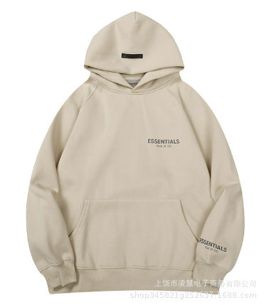 Unisex-Kapuzenpullover mit Buchstabendruck, lässig und warm für Herbst/Winter und Frühling