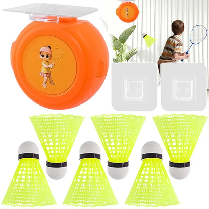 Badminton-Trainer-Set Badminton