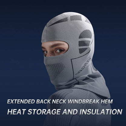 Winter-Ski-Kopfbedeckung, Gesichtsschutz, winddicht, Motorrad-Kopftuch, Reitmaske, warm, atmungsaktiv, Nackenschutz