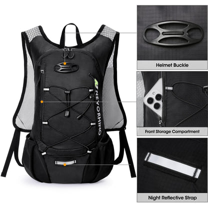 Wandertasche Outdoor-Sport-Wassertasche Oxford-Stoff-Rucksack Ultraleichte Wandertasche Fahrrad-Wassertasche Rucksack