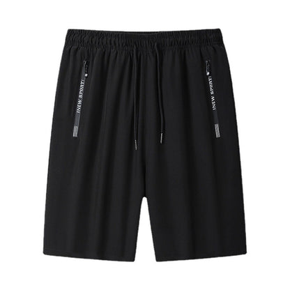 Shorts Herren New Quarter Hosen Herren Einfarbig Gerade Rohr