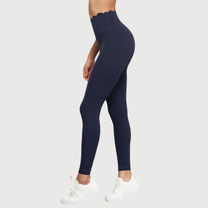 Yogahose Damen Nahtlose Lotus Arc Workout Laufleggings