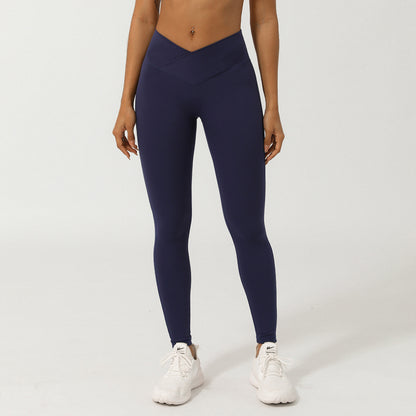 V-Waist Yoga Pants – Peach Lift Leggings mit hoher Taille für Workout &amp; Fitness