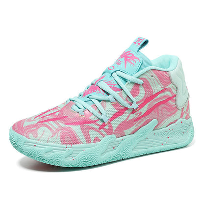 lila MB.03 Herren- und Damen-Basketballschuhe für drinnen und draußen, stoßdämpfend und rutschfest