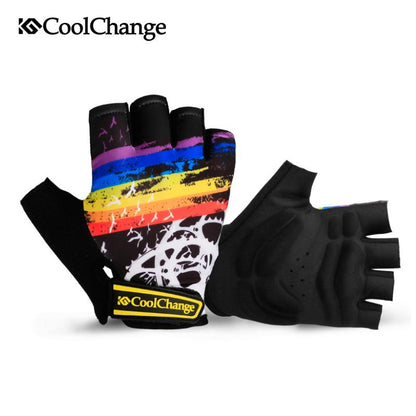 Fahrradhandschuhe Halbfinger Herren Damen