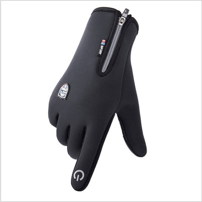 Winter thermische warme Outdoor-Handschuhe Touchscreen wasserdicht Radfahren Fahrrad winddicht Glo 