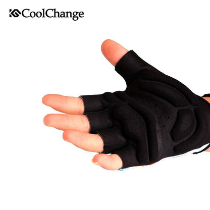 Fahrradhandschuhe Halbfinger Herren Damen