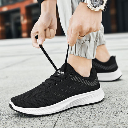 Bequeme Lauf- und Freizeitschuhe für Herren mit weicher Sohle