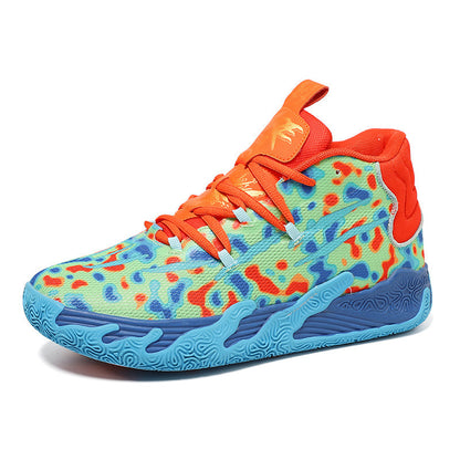 lila MB.03 Herren- und Damen-Basketballschuhe für drinnen und draußen, stoßdämpfend und rutschfest