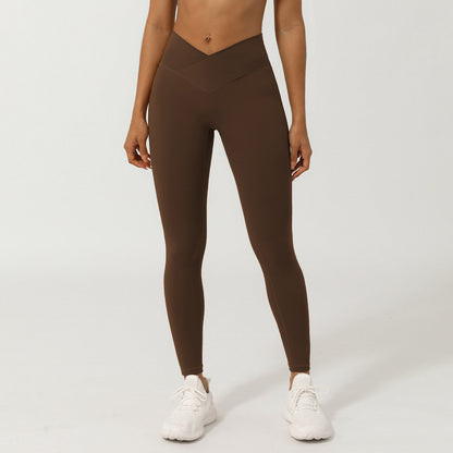 V-Waist Yoga Pants – Peach Lift Leggings mit hoher Taille für Workout &amp; Fitness