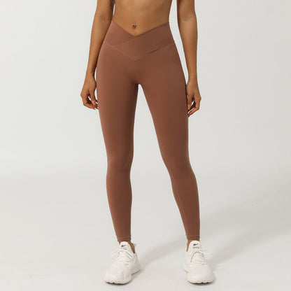 V-Waist Yoga Pants – Peach Lift Leggings mit hoher Taille für Workout &amp; Fitness