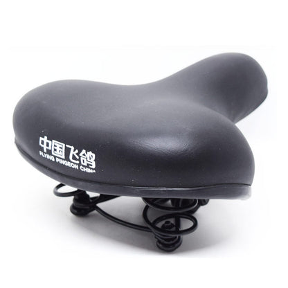 Bequemes Fahrradkissen mit vergrößertem, breitem und dickem Sattel 