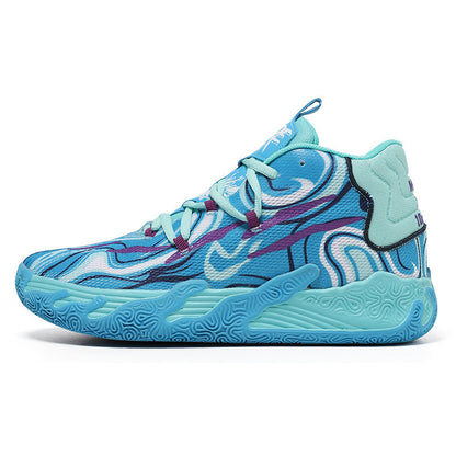lila MB.03 Herren- und Damen-Basketballschuhe für drinnen und draußen, stoßdämpfend und rutschfest