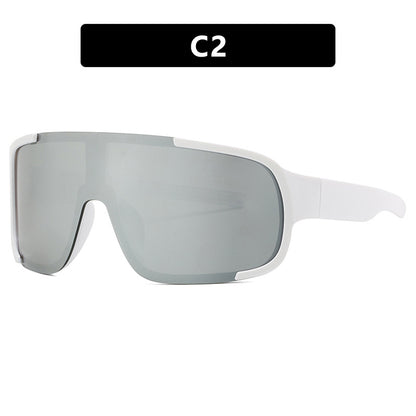 Outdoor-Skibrille mit großem Rahmen, winddichte Schutzbrille, Bergsteigen, Rennräder, Fahrräder, Sport-Sonnenbrille 