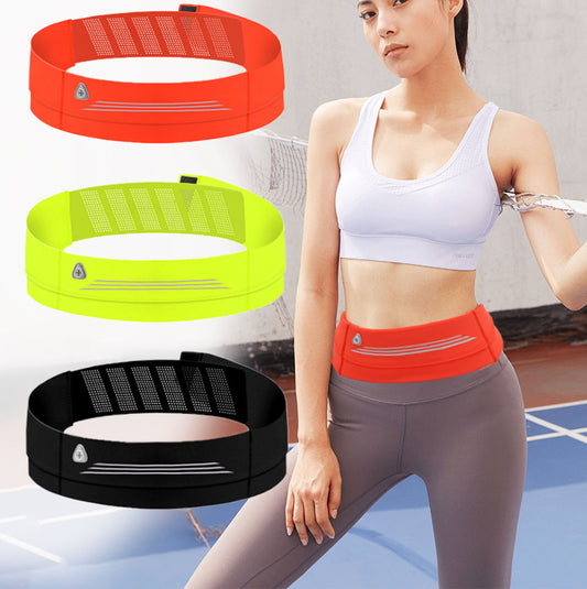 Laufgürteltasche Klettverschluss Damen-Telefontasche unsichtbare Ausrüstung Sport ultradünn wasserdicht Fitness Marathon kleine Tasche Männer