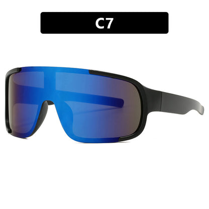 Outdoor-Skibrille mit großem Rahmen, winddichte Schutzbrille, Bergsteigen, Rennräder, Fahrräder, Sport-Sonnenbrille 