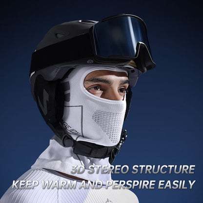Winter-Ski-Kopfbedeckung, Gesichtsschutz, winddicht, Motorrad-Kopftuch, Reitmaske, warm, atmungsaktiv, Nackenschutz