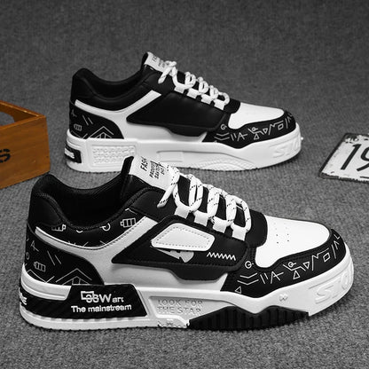 Herrenschuhe mit dicker Sohle