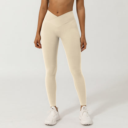V-Waist Yoga Pants – Peach Lift Leggings mit hoher Taille für Workout &amp; Fitness