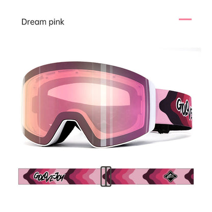 Magnetische Skibrillen für Damen und Herren