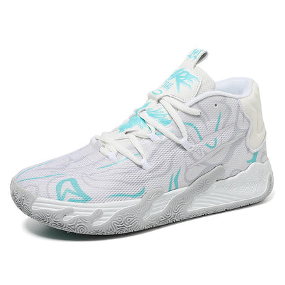lila MB.03 Herren- und Damen-Basketballschuhe für drinnen und draußen, stoßdämpfend und rutschfest