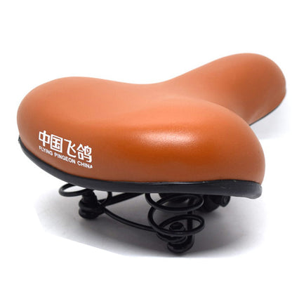 Bequemes Fahrradkissen mit vergrößertem, breitem und dickem Sattel 