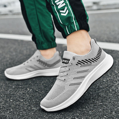 Bequeme Lauf- und Freizeitschuhe für Herren mit weicher Sohle