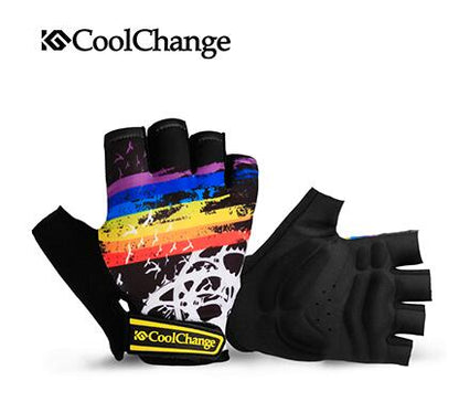 Fahrradhandschuhe Halbfinger Herren Damen