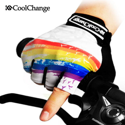Fahrradhandschuhe Halbfinger Herren Damen