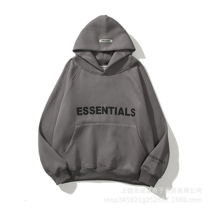 Unisex-Kapuzenpullover mit Buchstabendruck, lässig und warm für Herbst/Winter und Frühling